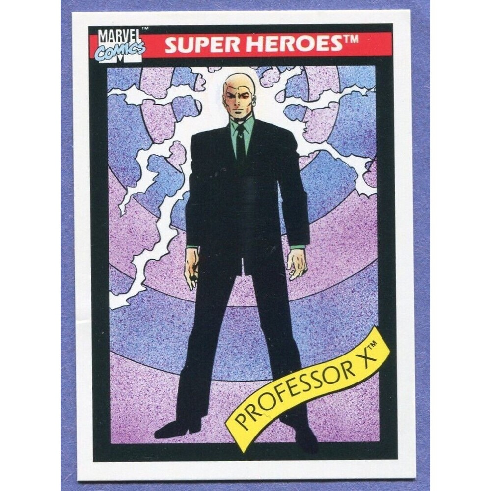 1990 Marvel Universe Card - #7 Professor X